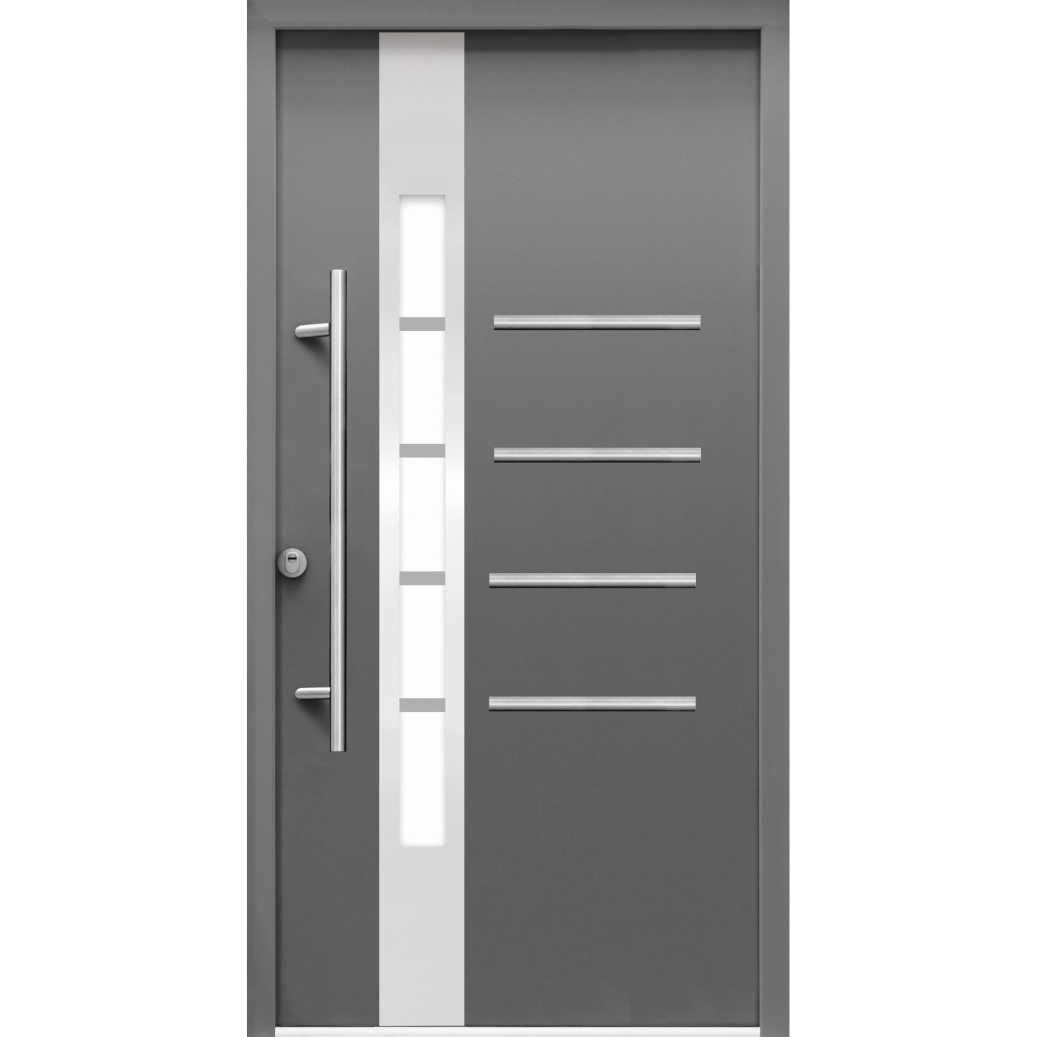 Splendoor Thermospace Haustür Berlin Prime 100x210 cm Anthr. L von Splendoor Thermospace