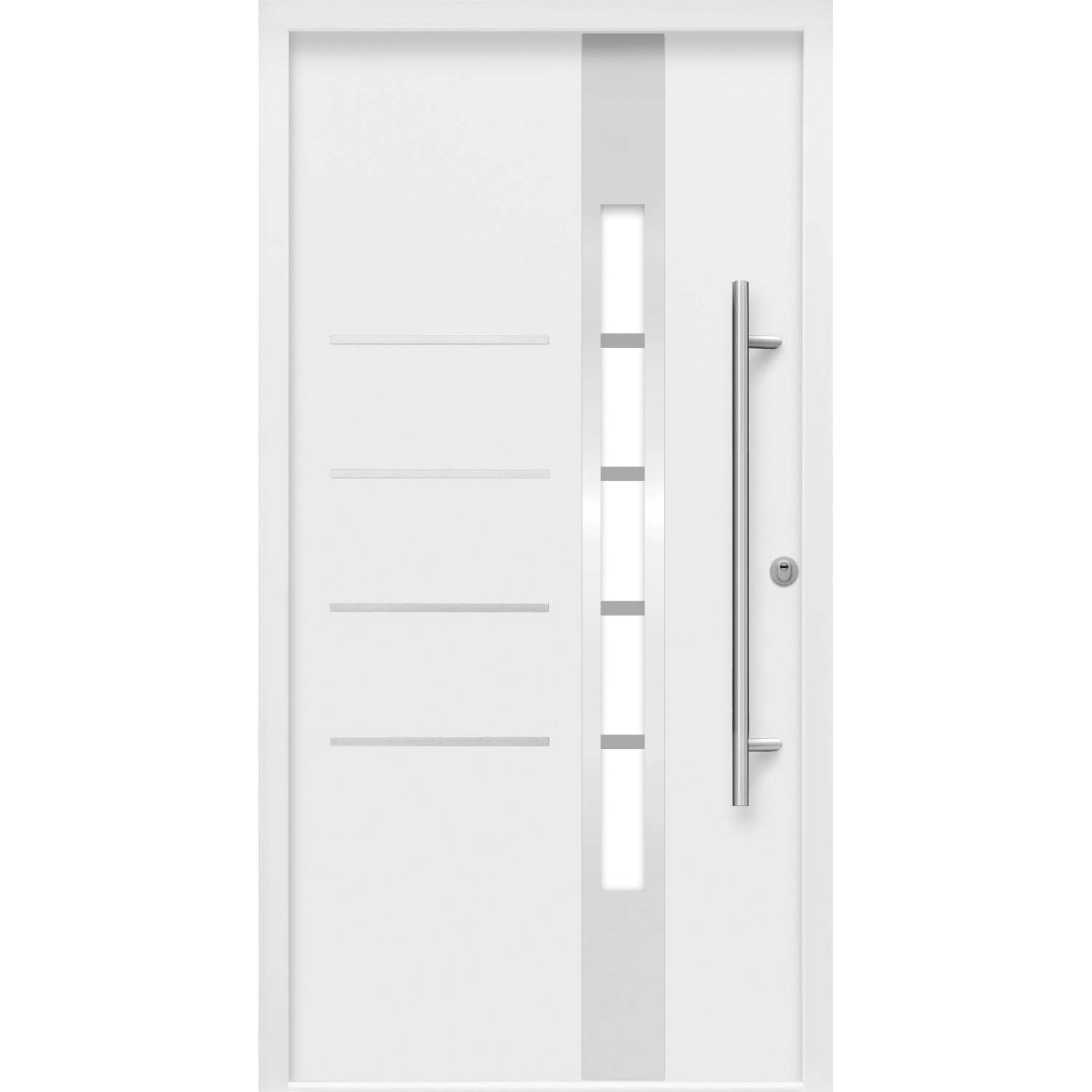 Splendoor Thermospace Haustür Berlin Prime 110x210 cm Weiß R von Splendoor Thermospace