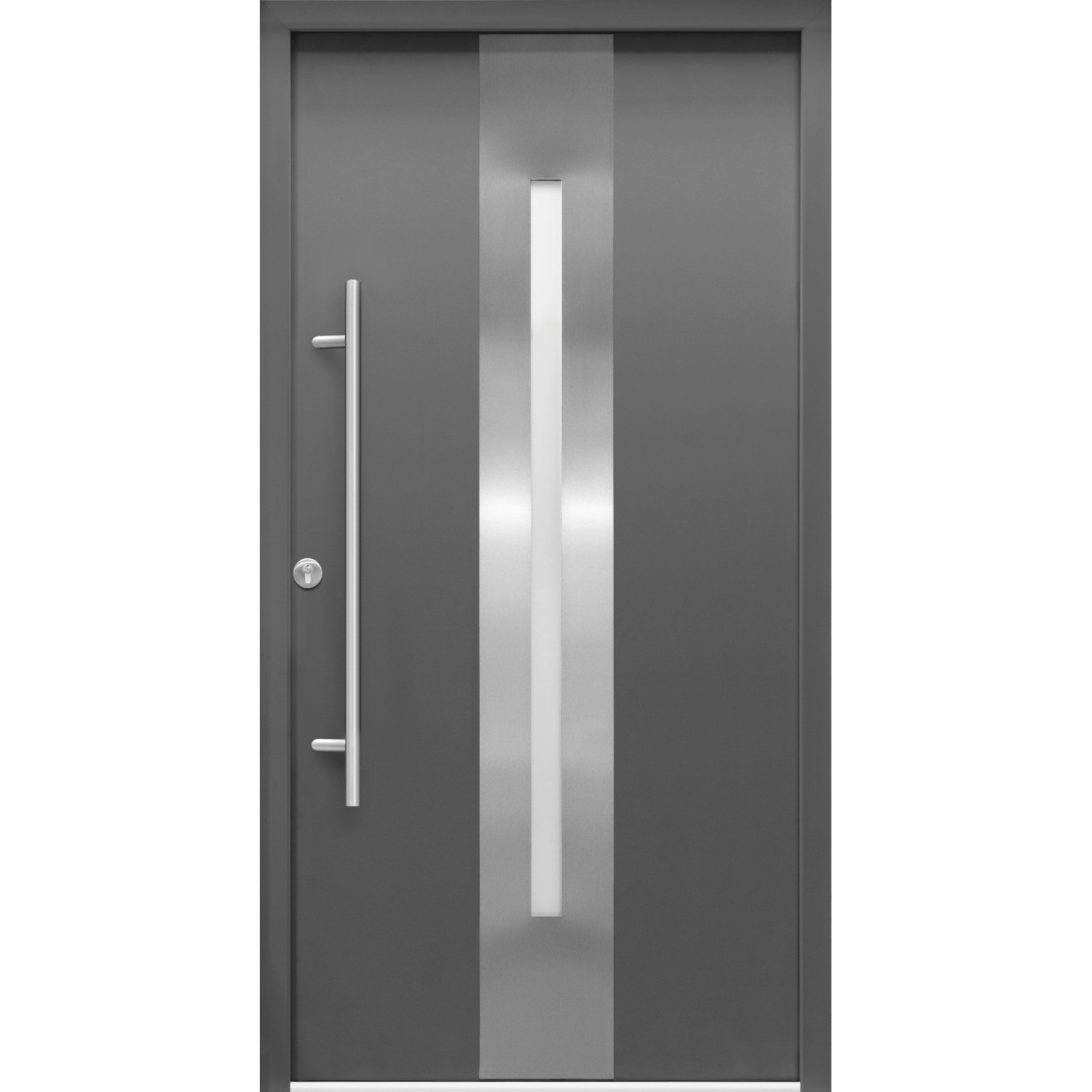 Haustür Thermospace Dublin Prime 100 cm x 210 cm Anthrazit Anschlag L von Splendoor Thermospace