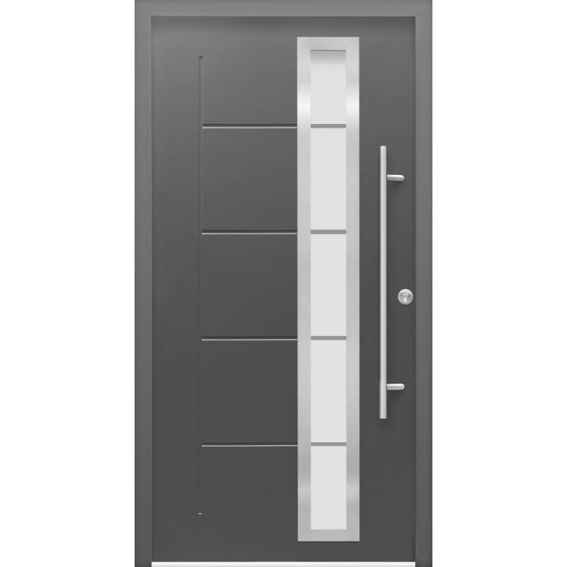 Haustür Thermospace Paris Prime 100 cm x 210 cm Anthrazit Anschlag R von Splendoor Thermospace