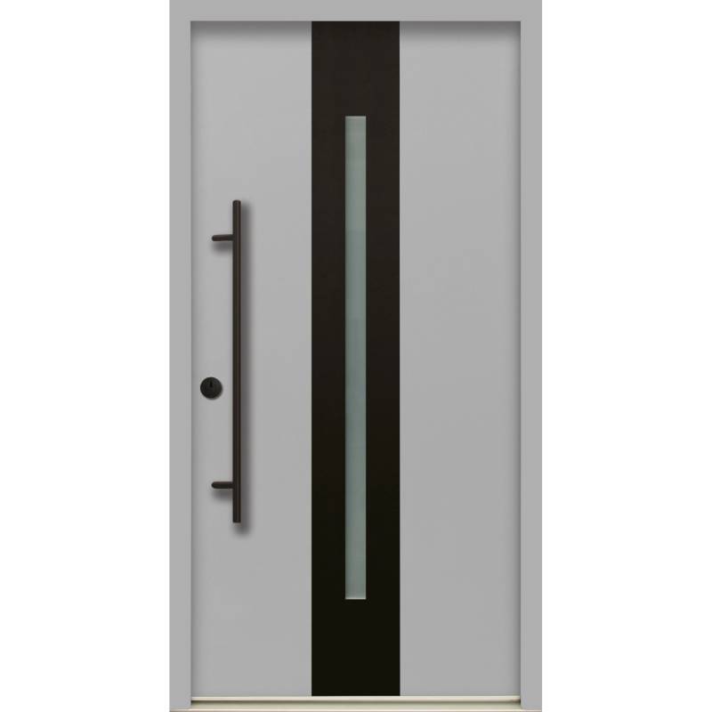 Sicherheits-Haustür ThermoSpace Prime Dublin RC2 Grau 110 x 210 cm Anschlag L Sicherheits-Haustür ThermoSpace Prime Dublin RC2 Grau 110 x 210 cm Anschlag L von Splendoor Thermospace