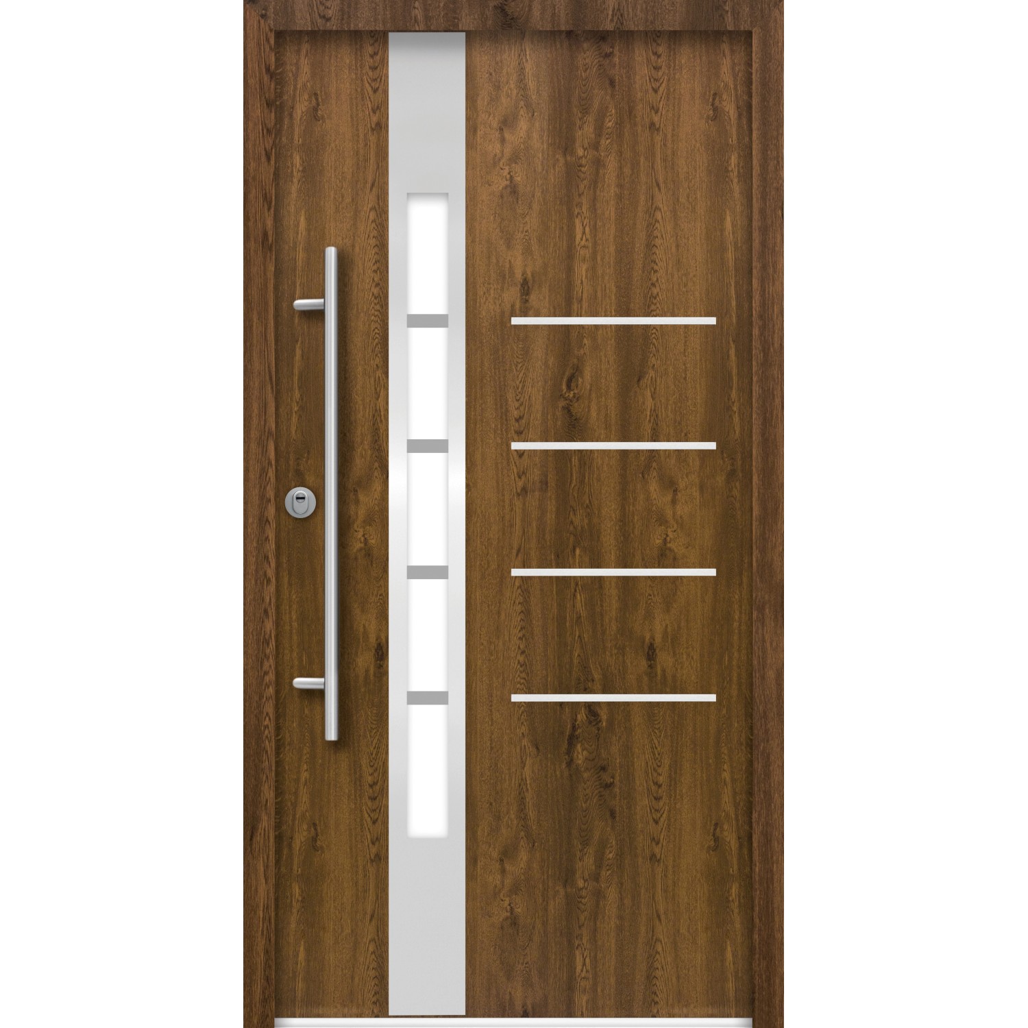 Splendoor Thermospace Haustür Berlin Prime Nussbaum 210x110 cm L von Splendoor Thermospace