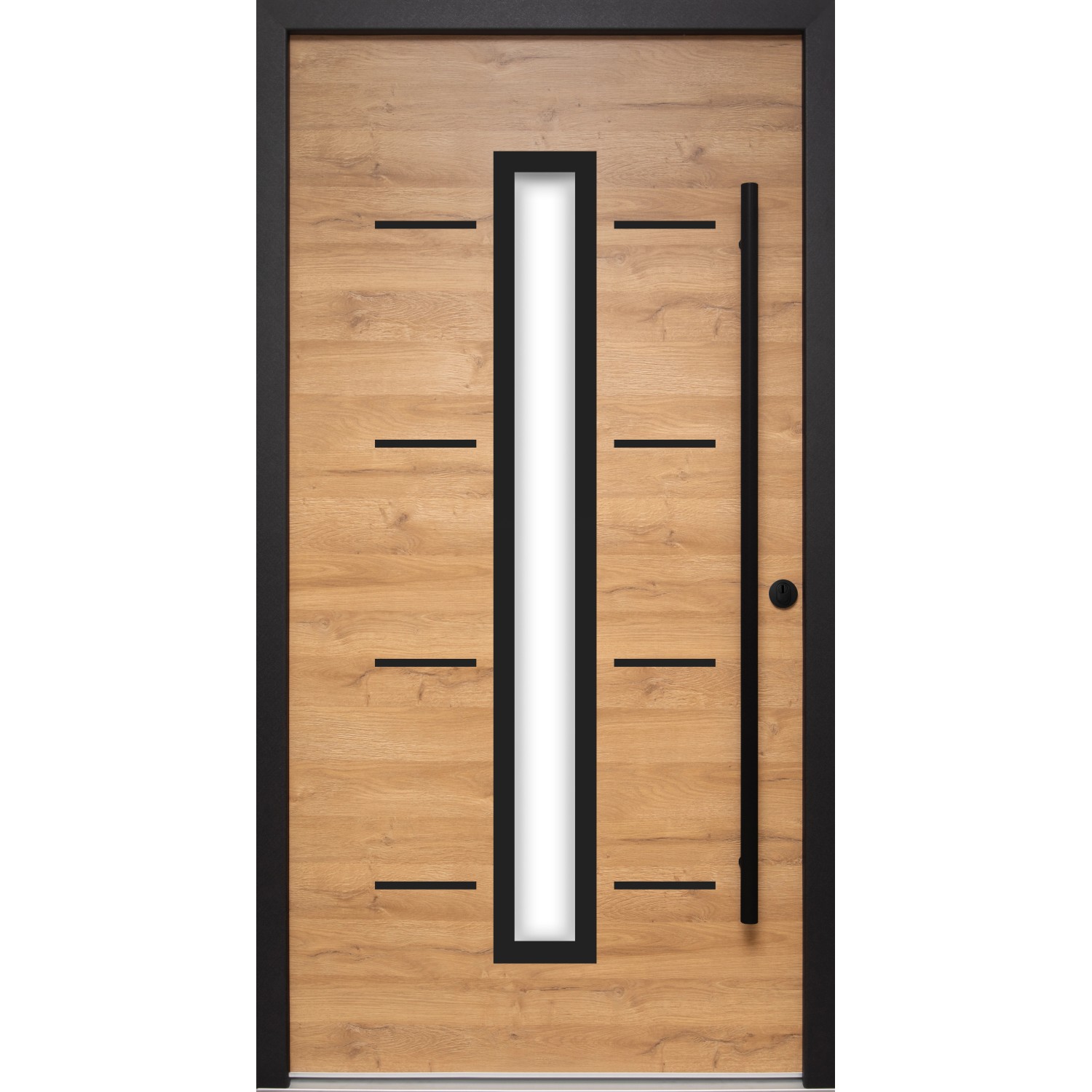 Splendoor Sicherheitshaustür Thermospace Milano Prime RC2 100 cm x 210 cm R von Splendoor