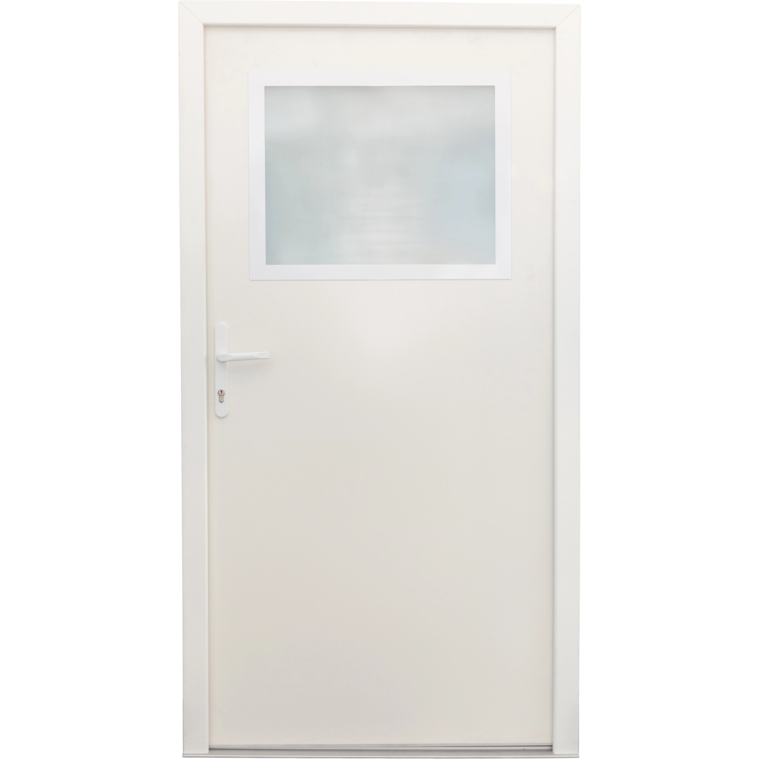 Stahl-Nebeneingangstür NS2 Weiß Nach Innen Öffnend 98 x 198 cm Anschlag L Stahl-Nebeneingangstür NS2 Weiß Nach Innen Öffnend 98 x 198 cm Anschlag L von Splendoor