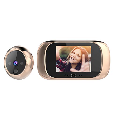 Splenssy Digital Door Viewer Guckloch Türkamera Türklingel 2,8-Zoll-LCD-Bildschirm Nachtsicht-Fotoshooting Digitale Türüberwachung für die Sicherheit zu Hause von Splenssy