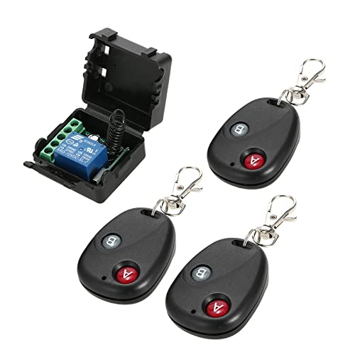 Splenssy Smart Home 433 MHz DC 12 V 1CH Drahtloses Fernschaltrelais Empfänger Sender Universal Fernbedienung Schaltmodul und RF Transmitter Fernbedienungen 1527 Splenssy Smart Home 433 MHz DC 12 V 1CH Drahtloses Fernschaltrelais Empfänger Sender Universal Fernbedienung Schaltmodul und RF Transmitter Fernbedienungen 1527 von Splenssy