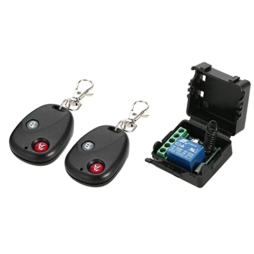 Splenssy Smart Home 433 MHz DC 12 V 1CH Drahtloses Fernschaltrelais Empfänger Sender Universal Fernbedienung Schaltmodul und RF Transmitter Fernbedienungen 1527 Splenssy Smart Home 433 MHz DC 12 V 1CH Drahtloses Fernschaltrelais Empfänger Sender Universal Fernbedienung Schaltmodul und RF Transmitter Fernbedienungen 1527 von Splenssy