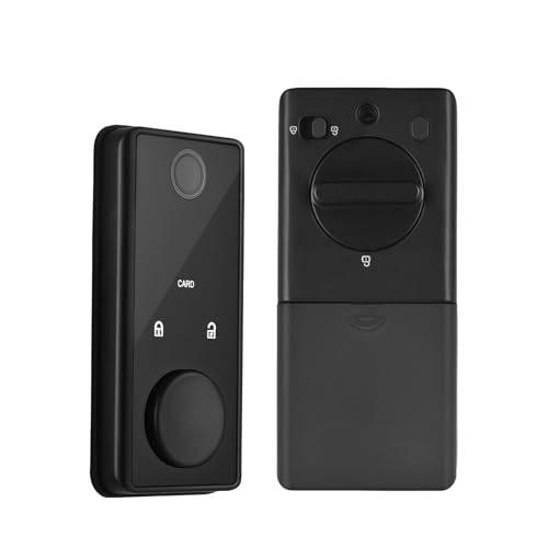 Splenssy Smart Lock BT Schlüsselloses Türschloss TY APP Fingerabdruck-Passwort RFID-Karte 5 Entriegelungsmethoden Türschloss aus Aluminiumlegierung für 35–60 mm Dicke Büro-,Schlafzimmertüren Splenssy Smart Lock BT Schlüsselloses Türschloss TY APP Fingerabdruck-Passwort RFID-Karte 5 Entriegelungsmethoden Türschloss aus Aluminiumlegierung für 35–60 mm Dicke Büro-,Schlafzimmertüren von Splenssy