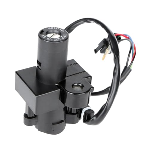 1pc Motorradzündungsschalterschloss mit 2 kompatibel für CBR1100xx CB1000F CBR1000F VFR750F RC36 VFR800FI NX500 650 Modelle Universal Fit von Spnqkxw