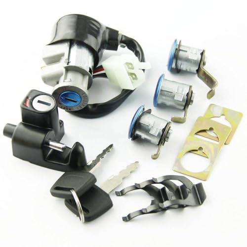 Motorradschlüssel Kraftstoffkappe Zündschalter Kit kompatibel mit CN250 Helix 1986 1987 1988 1989 1990-2007 Fits OEM 35010-KS4-711 Motorradzubehör Teile Motorradschlüssel Kraftstoffkappe Zündschalter Kit kompatibel mit CN250 Helix 1986 1987 1988 1989 1990-2007 Fits OEM 35010-KS4-711 Motorradzubehör Teile von Spnqkxw