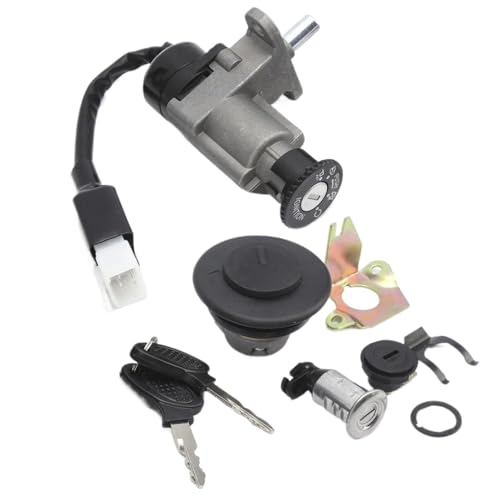 Motorradschlüsselschaltschalter Montage 4 Drahtstrecke Fits Gas Scooter 50cc 150cc 139qmb Dean 6 Moped -kompatibel mit verschiedenen Modellen Motorradschlüsselschaltschalter Montage 4 Drahtstrecke Fits Gas Scooter 50cc 150cc 139qmb Dean 6 Moped -kompatibel mit verschiedenen Modellen von Spnqkxw