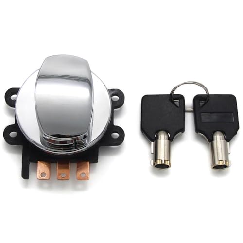 Zündstartschalter Schaltschließschlüsselsatz kompatibel mit FXDP FXDWG Wide FXDWG3 FXDWGI FXST Softail FXSTB -Modelle Motorradteile von Spnqkxw