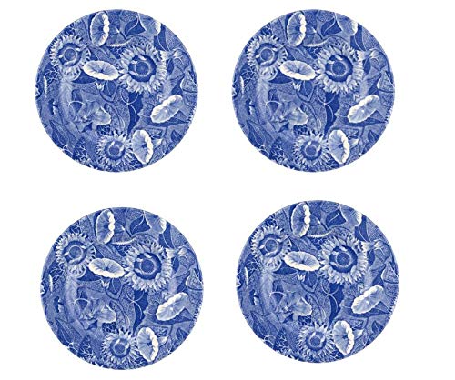 Blue Room Sunflower Spode BLRSU05076 Salatteller, Keramik, 20,3 cm, 4 Stück Blue Room Sunflower Spode BLRSU05076 Salatteller, Keramik, 20,3 cm, 4 Stück von Spode