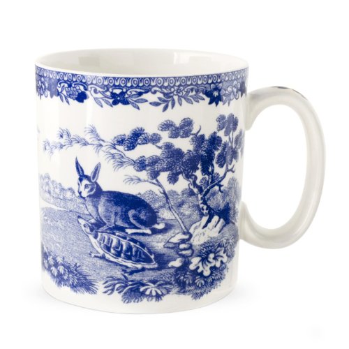 Spode BLRAF5110-X Blue Room Mug-Aesop's Fables, Porzellan von Spode