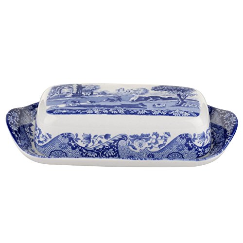 Spode Blaue italienische Teekanne von Portmeirion