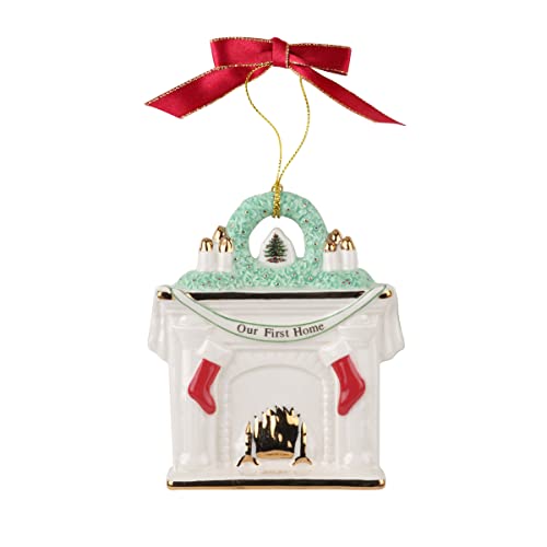 Spode - Weihnachtsbaum-Kollektion – Unser erstes Heimkamin Ornament 2021 – Ornament misst 10,2 cm Spode - Weihnachtsbaum-Kollektion – Unser erstes Heimkamin Ornament 2021 – Ornament misst 10,2 cm von Spode
