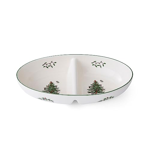 Spode Weihnachtsbaum-Servierer, groß, einzeln von Spode