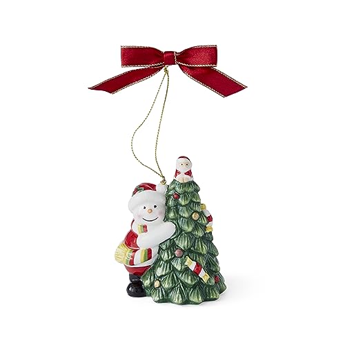 Spode Weihnachtsbaumschmuck, Mehrfarbig, Höhe 9 cm von Spode