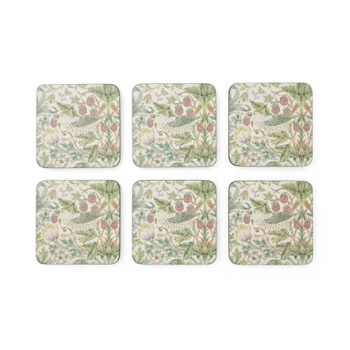 Untersetzer Erdbeerdieb, 6 Stück, 10,5 x 10,5 cm von Spode