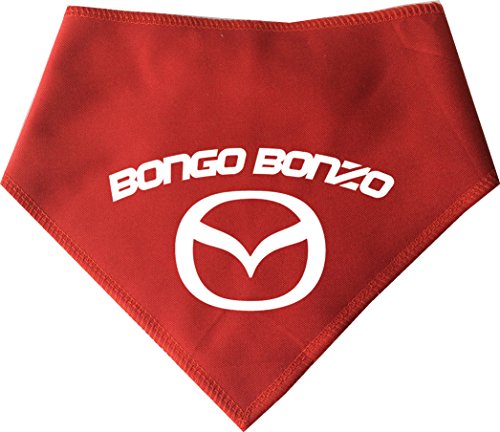 Spoilt Rotten Pets (S2 rot Mazda Bongo FRIENDEE, Bongo Bonzo Dog Bandana (klein, rot) von Spoilt Rotten Pets