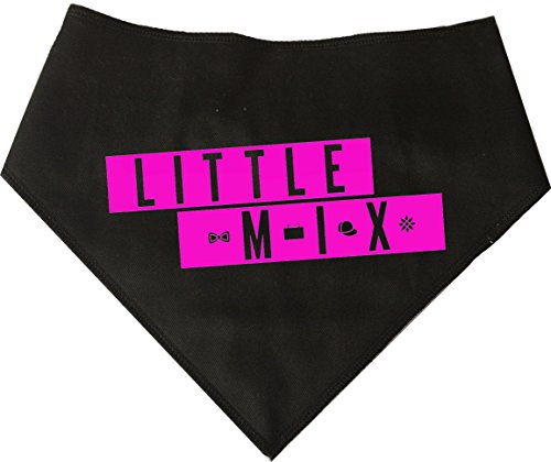 Spoilt Rotten Pets (S3) Little Mix – Designer Hunde Bandana – Vier verstellbaren Größen erhältlich von A Tiny Chihuahua bis extra große ST BERNARD (Größe 3 Mittel/Groß – passend für 43,2 cm-55,9 cm Hals) von Spoilt Rotten Pets