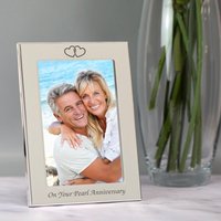 Auf Deiner Perle Hochzeitstag 30. Foto Bilderrahmen Geschenkeideen Für Valentinstag Jahrestag Frau Mann Jahrestage Geschenke von SpokenGifts