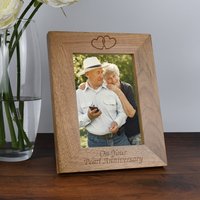 Perle Jahrestag Holz Fotorahmen 4 X 6 5 7 Geschenke Ideen & Für Hochzeitstag 30. Hochzeitspaar von SpokenGifts