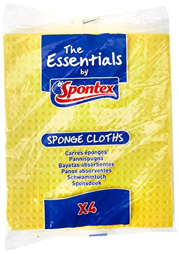 Essentials Schwammtücher, 4 Stück von Spontex
