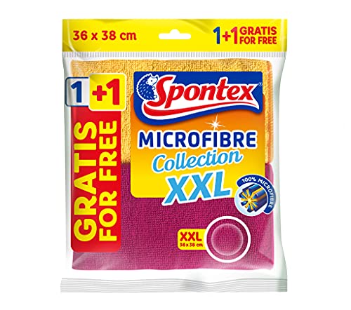 Spontex XXL-Mikrofasertuch, 2er-Pack von Spontex