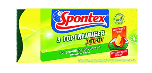 Spontex Topfreiniger, Grün, Einzhel, 3 von Spontex