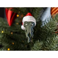 Cthulhu Weihnachtsschmuck I Weihnachtsanhänger Baumschmuck H.p. Lovecraft 3D Druck von SpookyTales3D