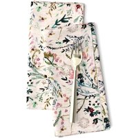 Rustikales Stoffservietten 2Er Set - Rosen Blush Vintage Wildblumen Fable Floral By Nouveau_Bohemian Rustikales Stoffservietten 2Er Set - Rosen Blush Vintage Wildblumen Fable Floral By Nouveau_Bohemian von SpoonflowerHome