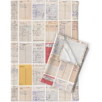 Biblioteca Geschirrtücher | 2Er Set - Alte Freunde Von Lellobird Bücher Autoren Klassiker Buch Bibliothekar Leinen Baumwoll Geschirrhandtücher von SpoonflowerHome