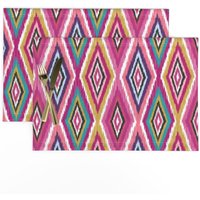 Trendy Tischset 2Er Set - Boho Bunt Ikat Modern Home Decor Diamanten Stoff Farbe Pop By Earthandloredesignco Trendy Tischset 2Er Set - Boho Bunt Ikat Modern Home Decor Diamanten Stoff Farbe Pop By Earthandloredesignco von SpoonflowerHome