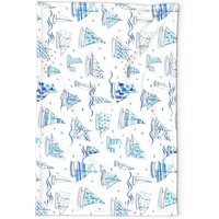 Wasserfarben Geschirrtuch - Segelboot Chinoiserie Von Tatiabaurre Nautik Boote Blau Strand Meer Leinen Baumwolle Spoonflower Wasserfarben Geschirrtuch - Segelboot Chinoiserie Von Tatiabaurre Nautik Boote Blau Strand Meer Leinen Baumwolle Spoonflower von SpoonflowerHome
