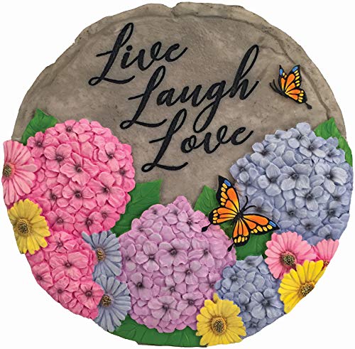 Spoontiques 13238 Live Laugh Love Trittsteine, mehrfarbig von Spoontiques