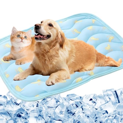 Sporgo Kühlmatte für Hunde: Haustier Kühlmatte Hund Katze Selbst Kühlende Hundematte,Kühlmatte Sommer Zerstreut Wärme von Ihrem Haustier, Selbstkühlend Matte Hunde Katzen Waschbar, Blau (55 x 70CM) Sporgo Kühlmatte für Hunde: Haustier Kühlmatte Hund Katze Selbst Kühlende Hundematte,Kühlmatte Sommer Zerstreut Wärme von Ihrem Haustier, Selbstkühlend Matte Hunde Katzen Waschbar, Blau (55 x 70CM) von Sporgo