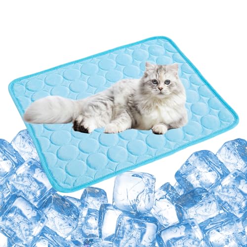 Sporgo Kühlmatte für Hunde: Haustier Kühlmatte Hund Katze Selbst Kühlende Hundematte,Kühlmatte Sommer Zerstreut Wärme von Ihrem Haustier, Selbstkühlend Matte Hunde Katzen Waschbar, Blau (62 x 50CM) Sporgo Kühlmatte für Hunde: Haustier Kühlmatte Hund Katze Selbst Kühlende Hundematte,Kühlmatte Sommer Zerstreut Wärme von Ihrem Haustier, Selbstkühlend Matte Hunde Katzen Waschbar, Blau (62 x 50CM) von Sporgo