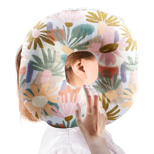 Sporgo Piercing Kissen mit Loch: Donut Kissen für Seitenschläfer Piercing Kissen Ohr, Relief Pillow Kopfkissen für Ohrenschmerzen Piercing Seitenschläfer, Donut Kissen Gegen Ohrenschmerzen (G) von Sporgo