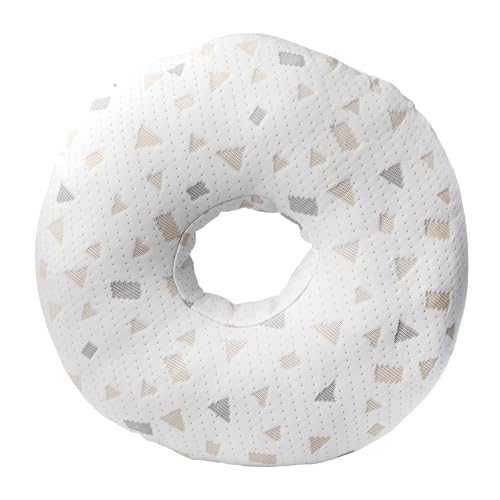 Sporgo Piercing Kissen mit Loch: Donut Kissen für Seitenschläfer Piercing Kissen Ohr, Relief Pillow Kopfkissen für Ohrenschmerzen Piercing Seitenschläfer, Donut Kissen Gegen Ohrenschmerzen (H) von Sporgo