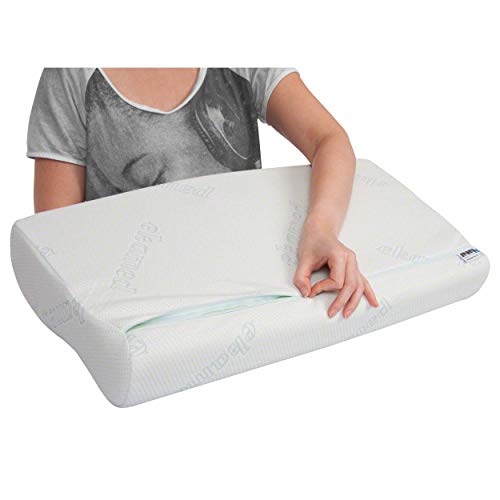 Bezug für Viscoline Nackenstützkissen mit anatomischer Form, Farbe: weiß Bezug für Viscoline Nackenstützkissen mit anatomischer Form, Farbe: weiß von Sport-Tec