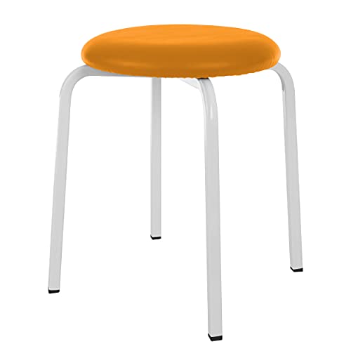 Sport-Tec Gymnastikhocker Exklusiv mit Polster, ø 38 cm, Sitzhocker, Hocker von Sport-Tec