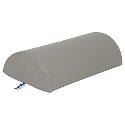 Sport-Tec Halbrolle Lagerungsrolle Lagerungskissen mit Kunstlederbezug 50x25x12,5 cm von Sport-Tec