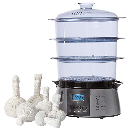 Sport-Tec Kräuterstempel-Set, 7-TLG. inkl. Dampfgerät Exklusiv Sport-Tec Kräuterstempel-Set, 7-TLG. inkl. Dampfgerät Exklusiv von Sport-Tec