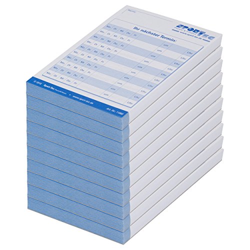 Terminzettelblock Terminblöcke Terminblock Terminzettel Ärzte Physio 10x75 Blatt Terminzettelblock Terminblöcke Terminblock Terminzettel Ärzte Physio 10x75 Blatt von Sport-Tec