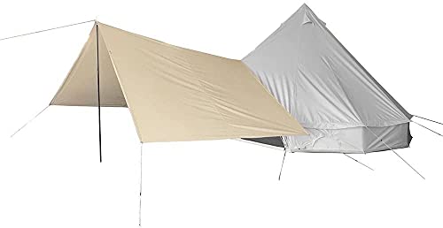 Sport Tent Bell Zelt Zubehör Veranda Camping Markise Sonnenschutz Shelter Glamping Zelt Porch Arch Awning Sunshade Rechteck für Baumwollzelt 3m, 4m, 5m, 6m Außenzelt von Sport Tent
