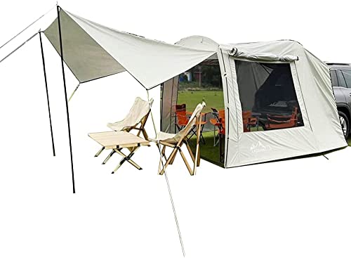 Sport Tent- SUV Zelt Heckklappe Auto Heckzelt Autozelt Vorzelt für Camping Universelles Mehrzweck-Zelt freistehendes Campingzelt Markisen Schatten Anbauzelt (Außenzelt) von Sport Tent