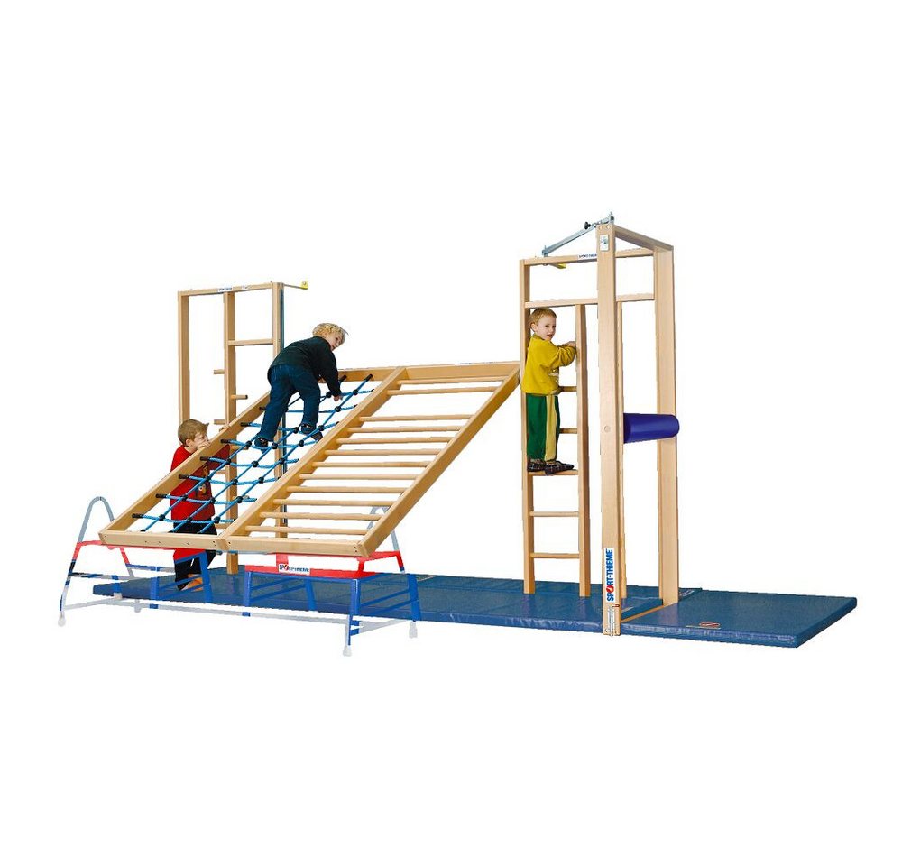 Sport-Thieme Bodenschutzmatte Fallschutzmatte für Turnwand Kombi, Rutschhemmender Polygrip-Turnmattenstoff Sport-Thieme Bodenschutzmatte Fallschutzmatte für Turnwand Kombi, Rutschhemmender Polygrip-Turnmattenstoff von Sport-Thieme
