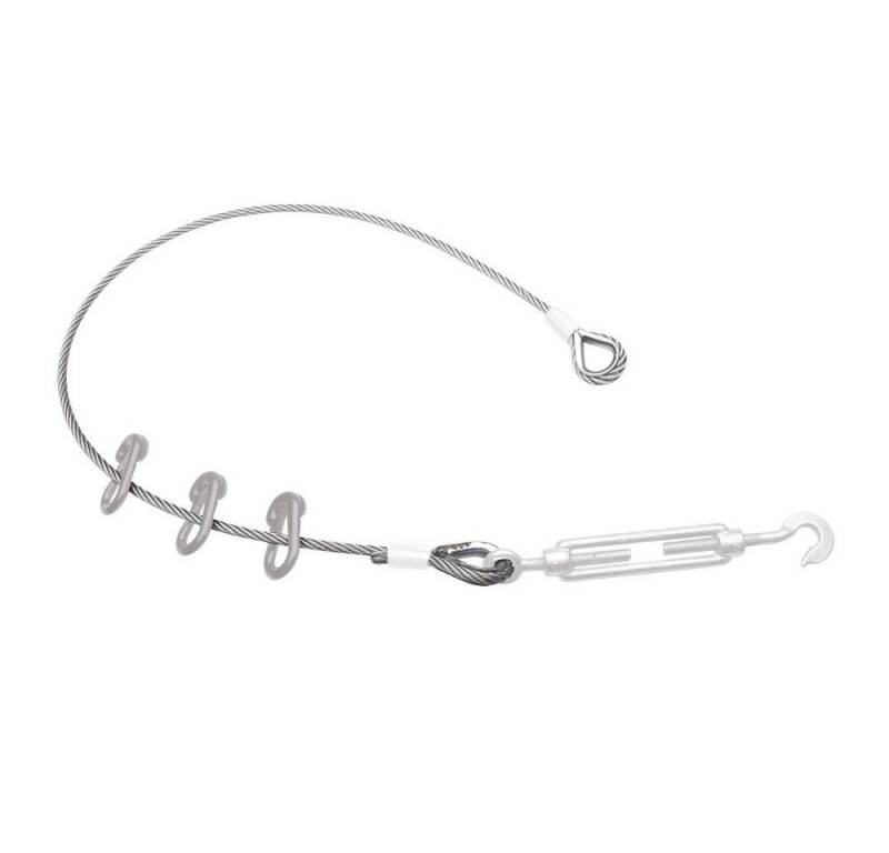 Sport-Thieme Zaun Stahlseil für die Befestigung von Stoppnetzen, Zur schnellen Aufhängung von Stoppnetzen Sport-Thieme Zaun Stahlseil für die Befestigung von Stoppnetzen, Zur schnellen Aufhängung von Stoppnetzen von Sport-Thieme