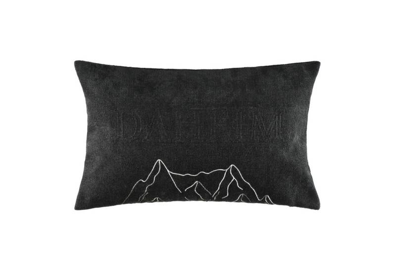 Sportalm Kitzbühel Kissenhülle DAHEIM Zierkissenhülle, (1 Stück), 30 x 50 cm in Schwarz von Sportalm Kitzbühel